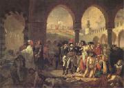 Baron Antoine-Jean Gros Bonaparte Visiting the Plague-Stricken at Jaffa on 11 March (mk05) oil